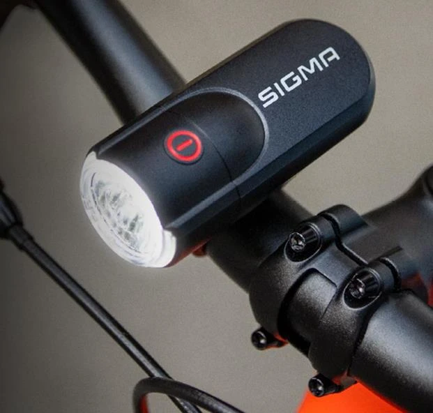 Priekinė lempa Sigma AURA 30 baterija (StVZO)