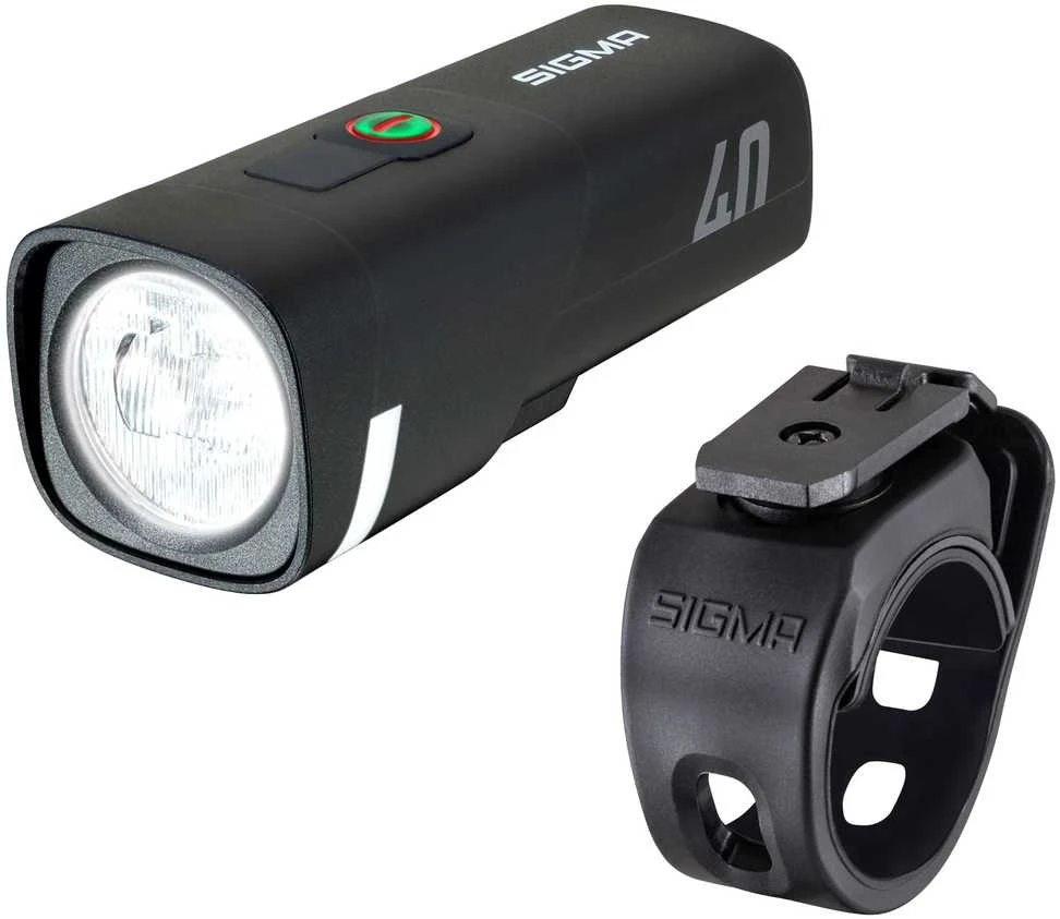 Priekinė lempa Sigma AURA 40 USB