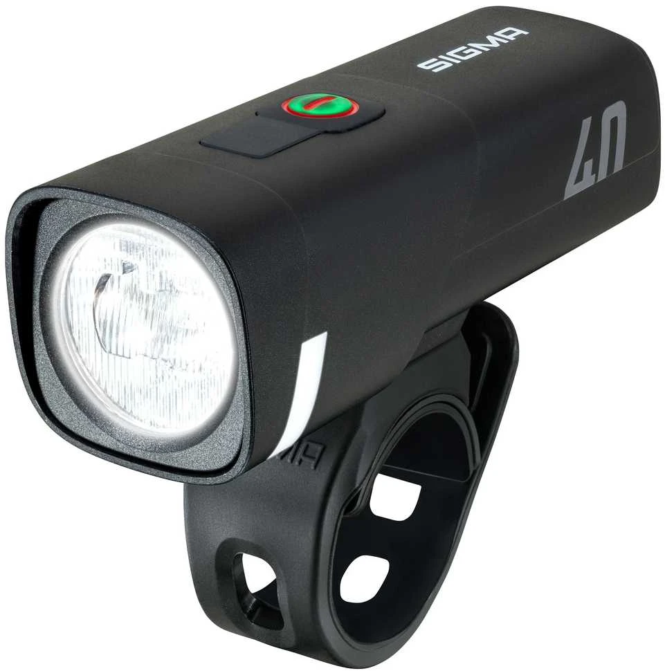 Priekinė lempa Sigma AURA 40 USB