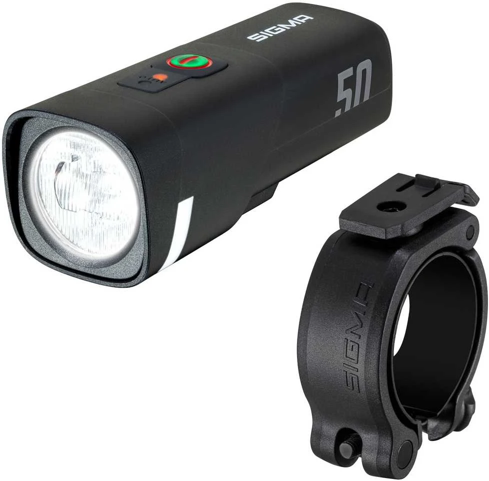 Priekinė lempa Sigma AURA 50 USB