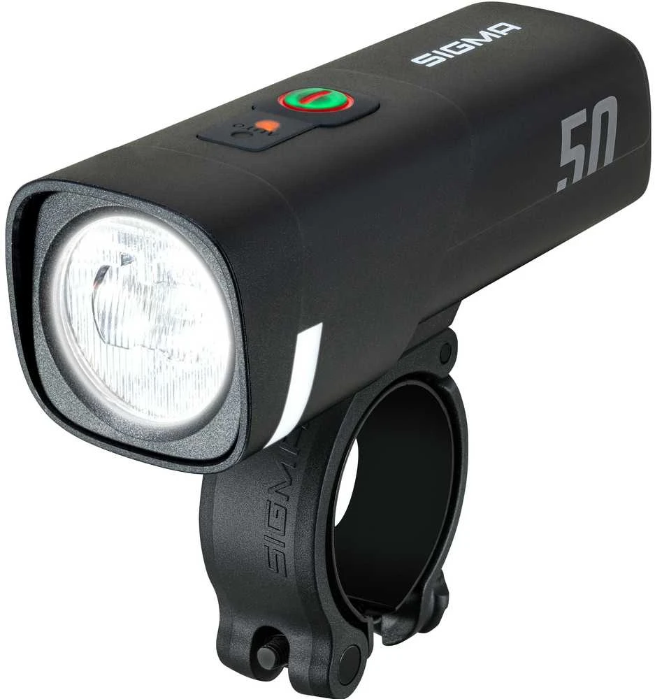 Priekinė lempa Sigma AURA 50 USB