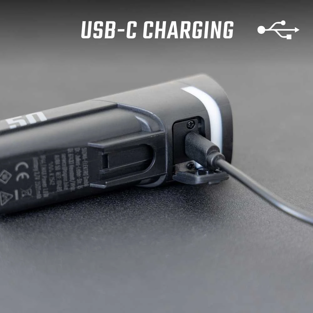 Priekinė lempa Sigma AURA 50 USB