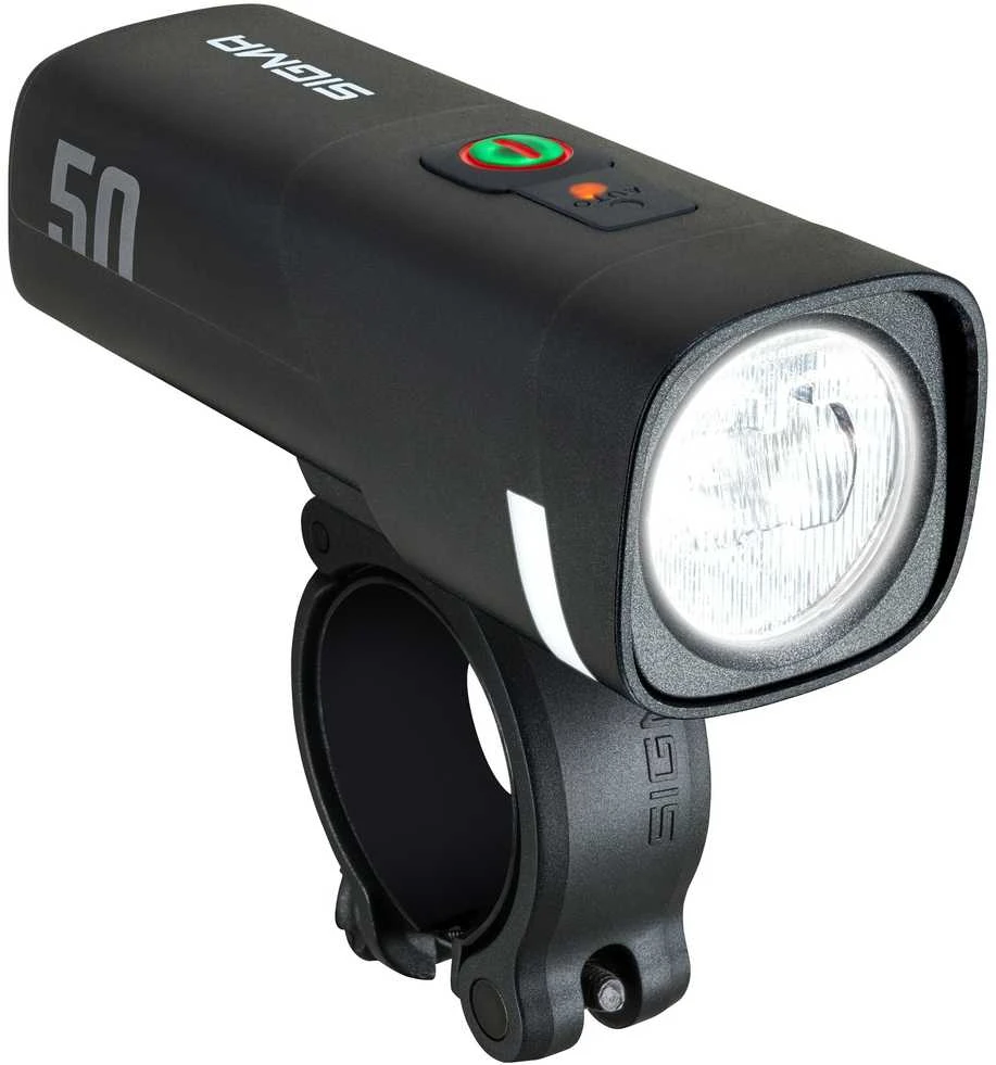 Priekinė lempa Sigma AURA 50 USB