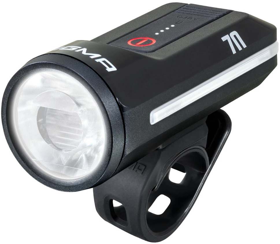 Priekinė lempa Sigma Aura 70 USB