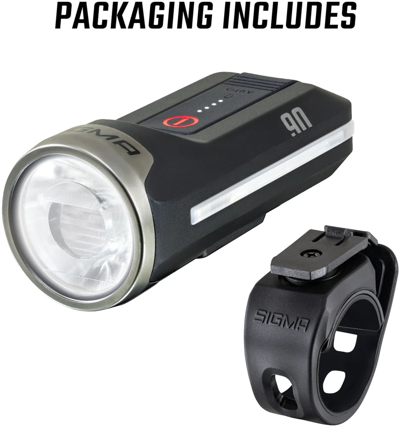 Priekinė lempa Sigma Aura 90 USB