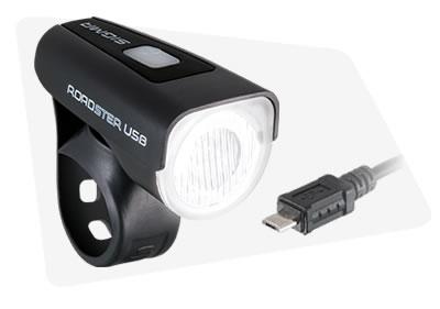 Priekinė lempa Sigma Roadster USB