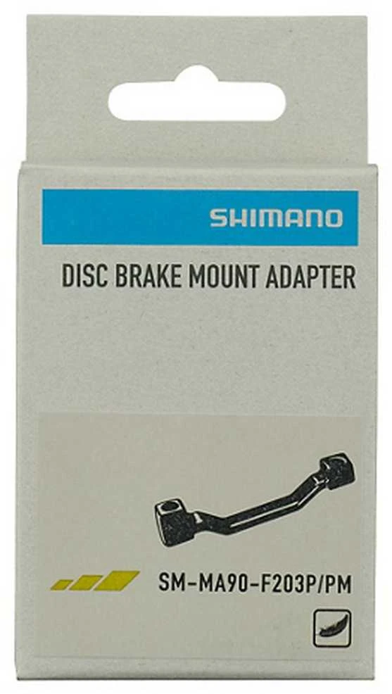 Priekinio diskinio stabdžio suporto adapteris Shimano SM-MA90-F203P/P