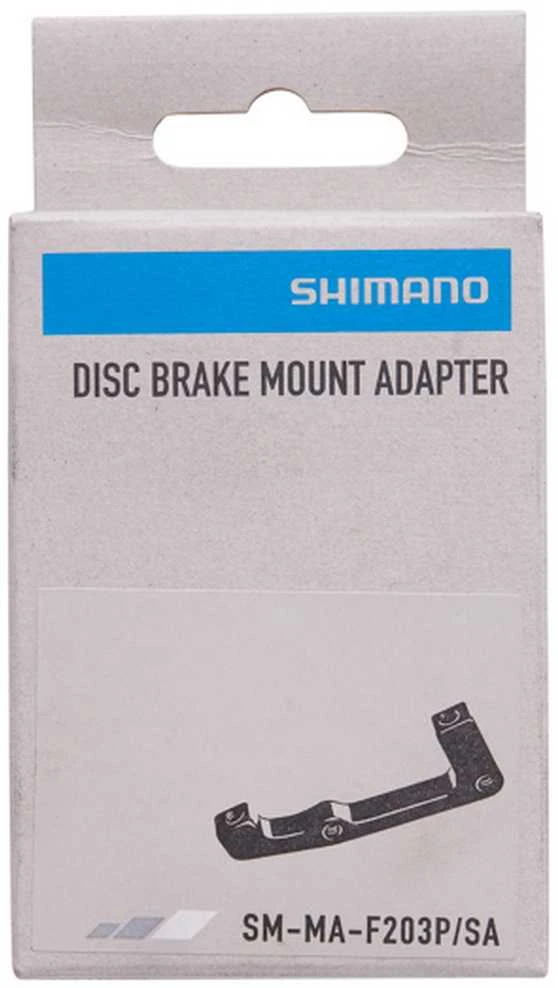 Priekinio diskinio stabdžio suporto adapteris Shimano SM-MA-F203P/S