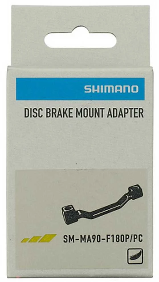 Priekinio diskinio stabdžio suporto adapteris Shimano SM-MA90-F180P/P