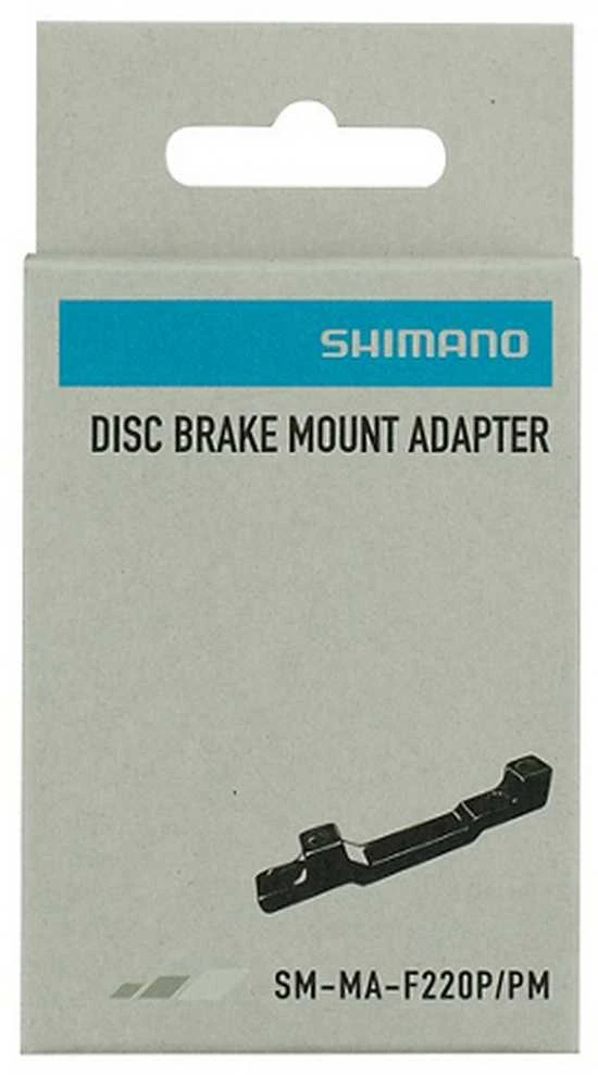 Priekinio diskinio stabdžio suporto adapteris Shimano SM-MA-F220 P/PM