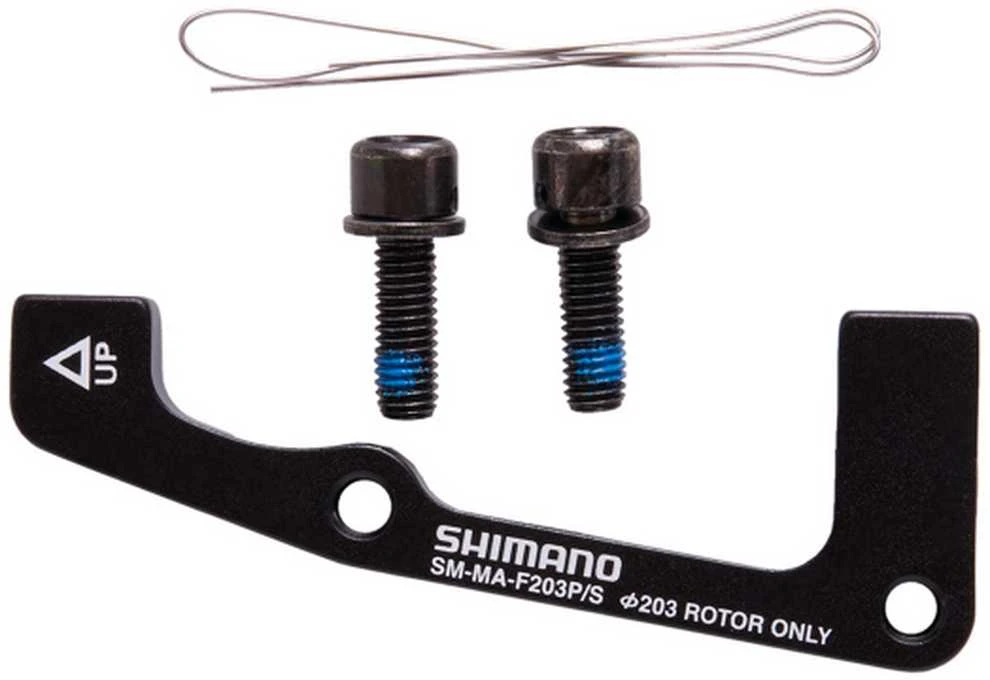 Priekinio diskinio stabdžio suporto adapteris Shimano SM-MA-F203P/S