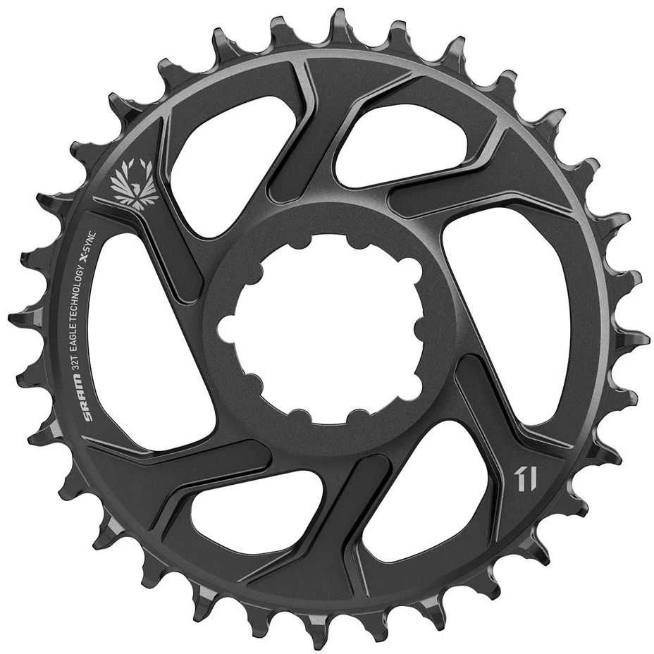 Priekinis dantratis: Sram X-Sync 2 Eagle Alu Direct Mount Offset 6mm 11/12-speed 32T