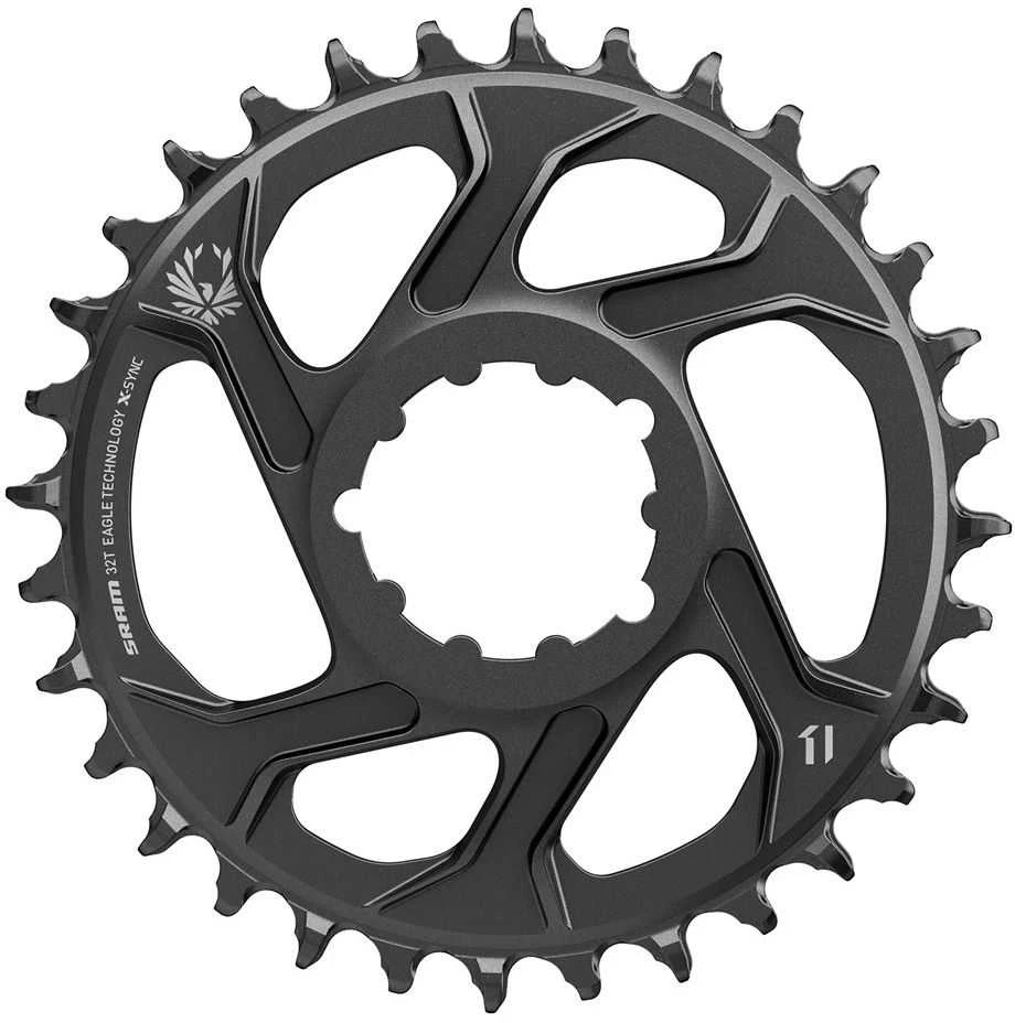 Priekinis dantratis: Sram X-Sync 2 Eagle Steel Direct Mount Offset 3mm 11/12-speed 32T