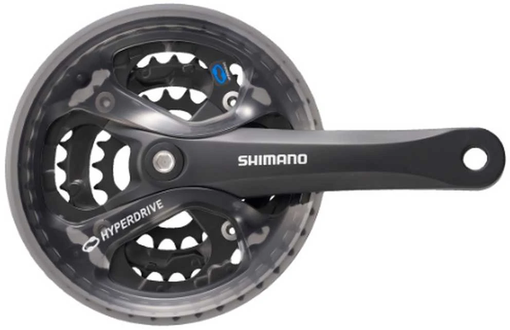 Priekinis žvaigždžių blokas Shimano ACERA FC-M361-42T 175MM 7/8-speed juodas-42X32X22T
