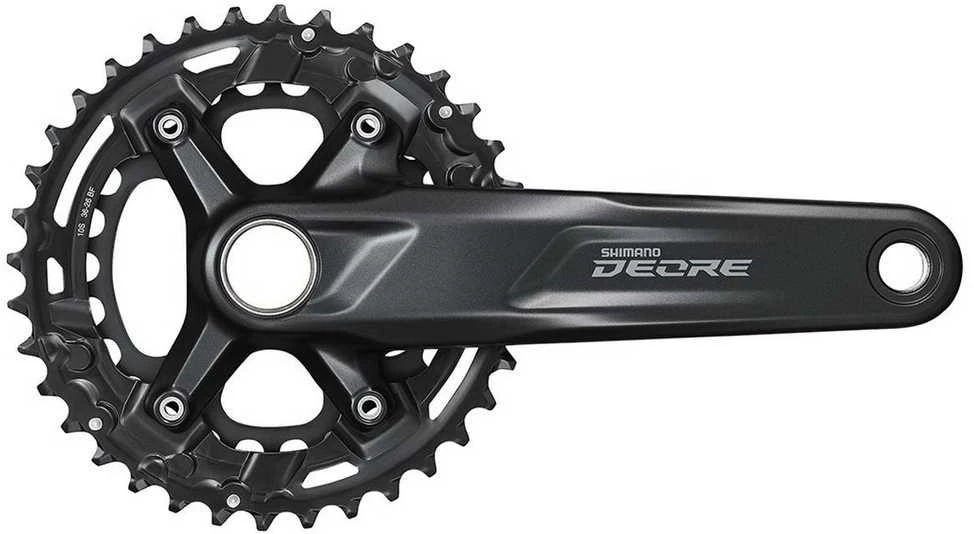 Priekinis žvaigždžių blokas Shimano DEORE FC-M4100-2 175mm 2x10-speed 36x26T
