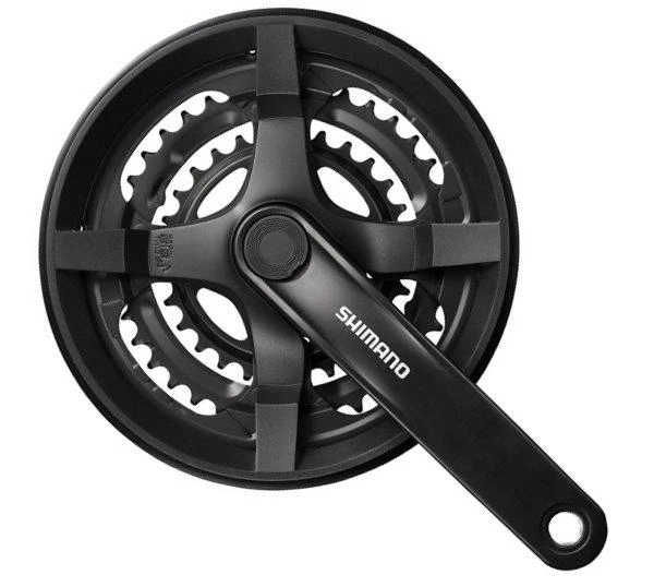 Priekinio žvaigždžių blokas Shimano TOURNEY FC-TY301 170MM 6/7/8-speed-48X38X28T