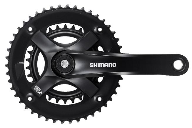 Priekinis žvaigždžių blokas Shimano TOURNEY FC-TY501-2 175MM 7/8-speed 46x30T