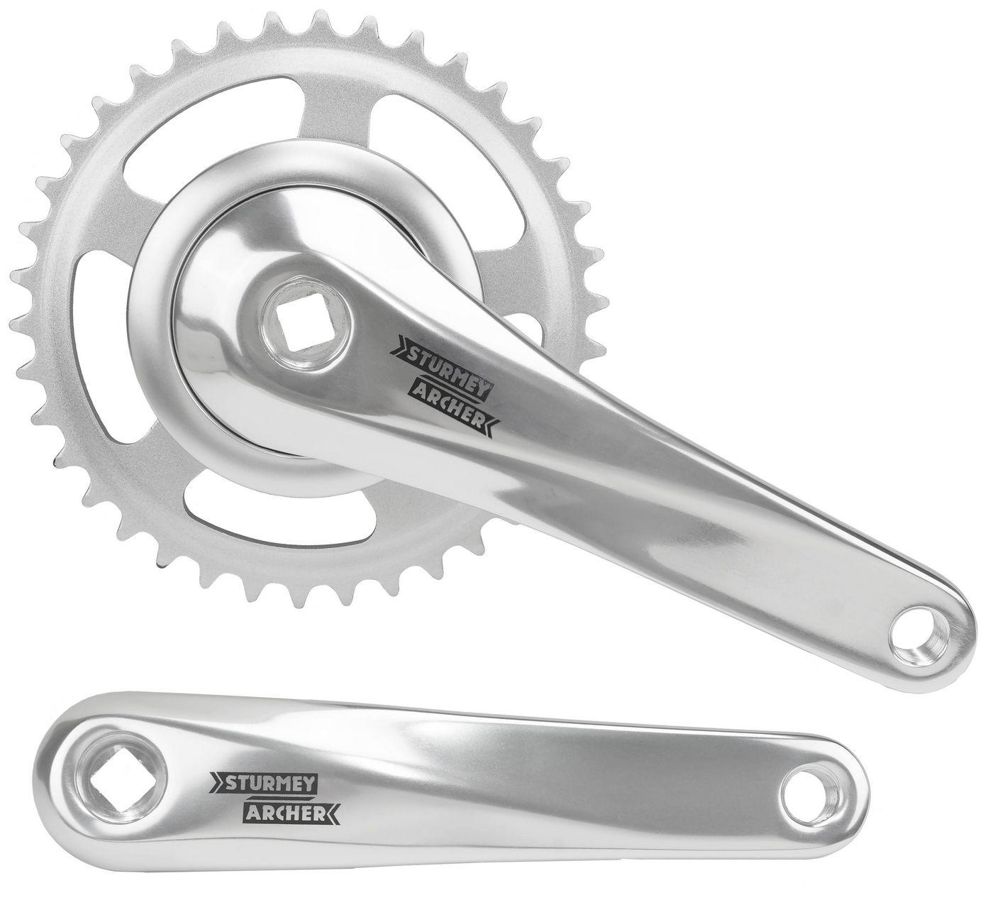 Priekinis žvaigždžių blokas Sturmey-Archer FCS608 38T 170mm 1-speed 95mm cover