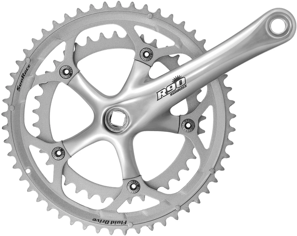 Priekinis žvaigždžių blokas SunRace FCR96 50x34T 170mm 9-speed