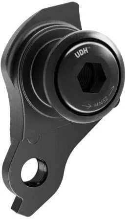 Rėmo antgalis / auselė SRAM UDH alu universal juodas
