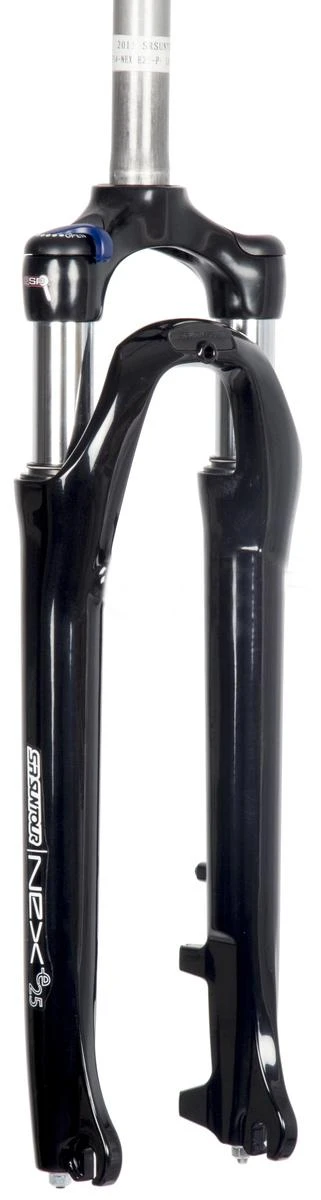 Šakė SR Suntour NEX HLO DS 28" 63mm 1-1/8" 9x100mm juodas matt