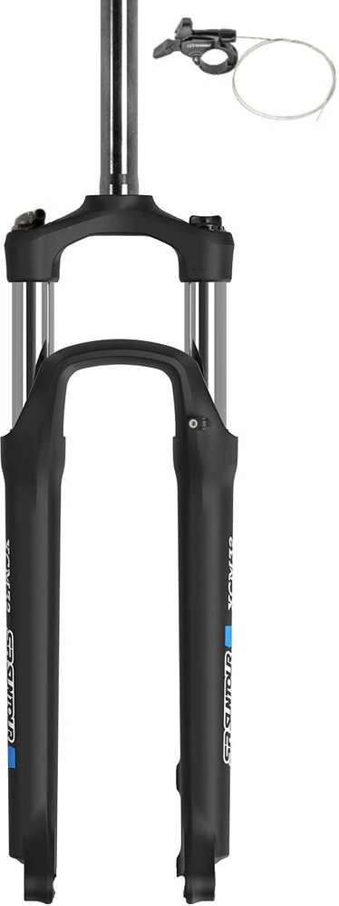 Šakė SR Suntour X1 32 RLR Coil DS 27.5" 100mm 1-1/8" 9x100mm juodas matt