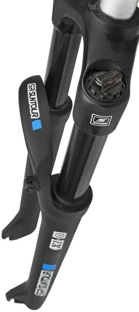 Šakė SR Suntour X1 32 RLR Coil DS 27.5" 100mm 1-1/8" 9x100mm juodas matt