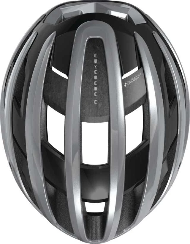 Šalmas Abus Airbreaker 2.0 graphite sidabrinis-L (59-61)