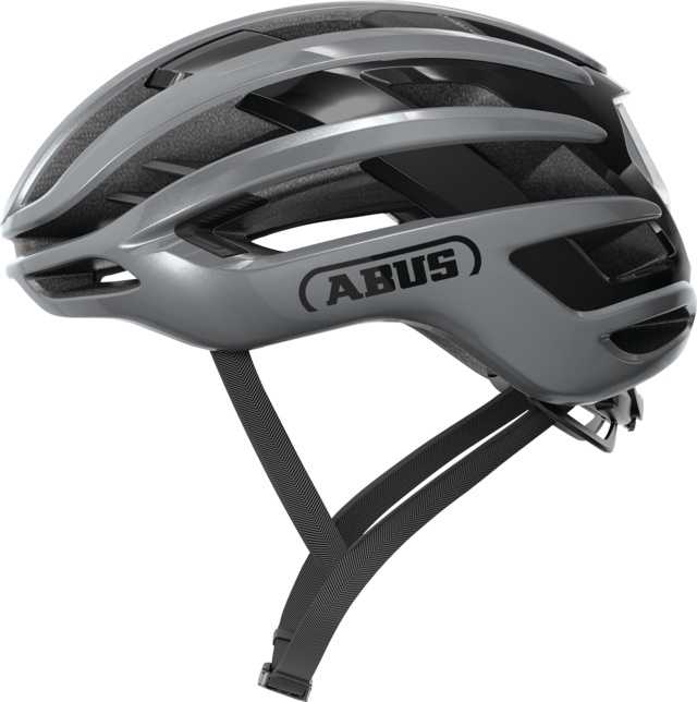 Šalmas Abus Airbreaker 2.0 graphite sidabrinis-M (52-58)