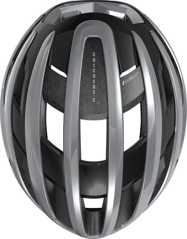 Šalmas Abus Airbreaker 2.0 graphite sidabrinis-M (52-58)