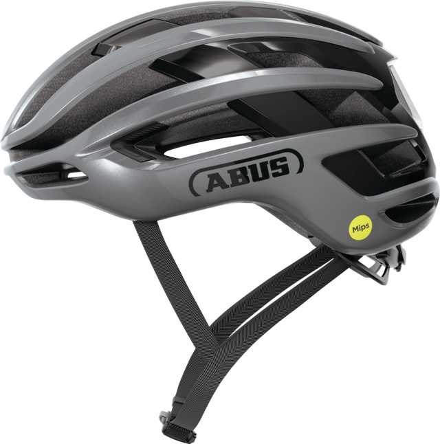Šalmas Abus Airbreaker 2.0 Mips graphite sidabrinis-M (52-58)