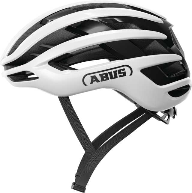 Šalmas Abus Airbreaker 2.0 shiny baltas-M (52-58)