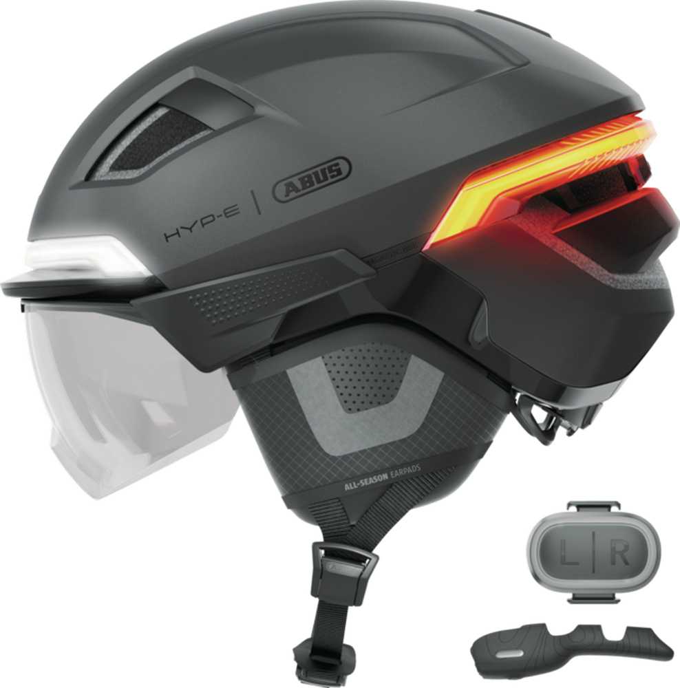 Šalmas Abus HYP-E BL.ACE volcano titan-S (51-55)
