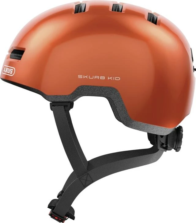 Šalmas Abus Skurb Kid goldfish oranžinis-S (45-50)