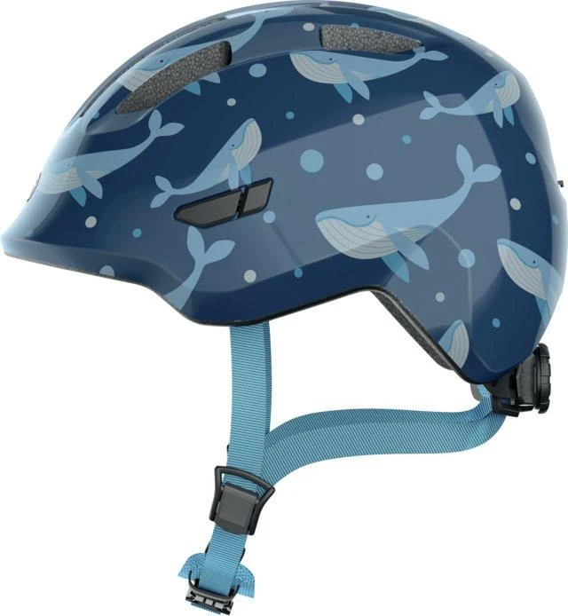 Abus Germany Šalmas Abus Smiley 3.0 mėlynas whale-M (50-55)