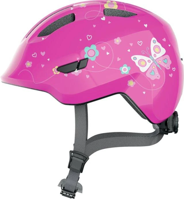 Šalmas Abus Smiley 3.0 pink butterfly-S (45-50)
