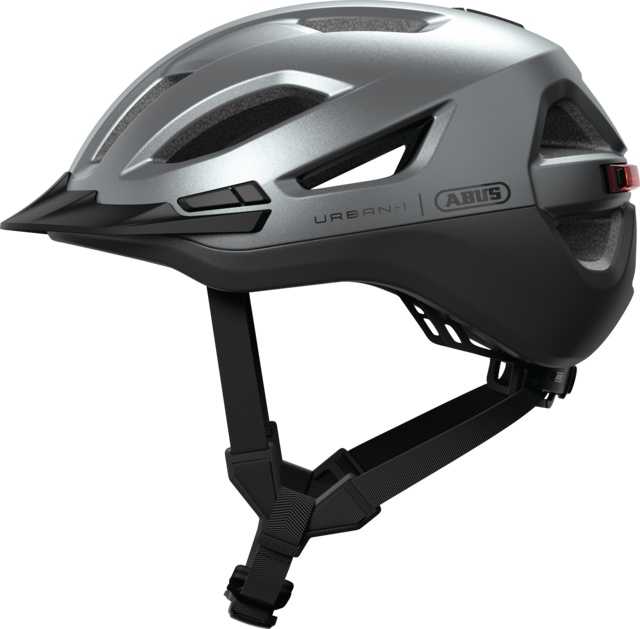 Šalmas Abus Urban-I 4.0 Ace graphite sidabrinis-L (57-61)