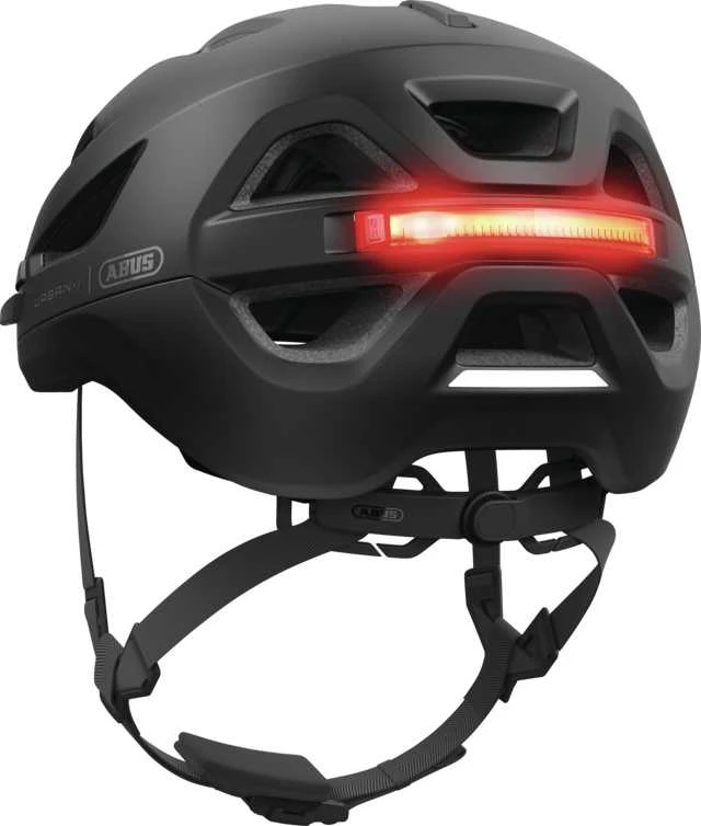 Šalmas Abus Urban-I 4.0 Ace velvet juodas-M (54-58)