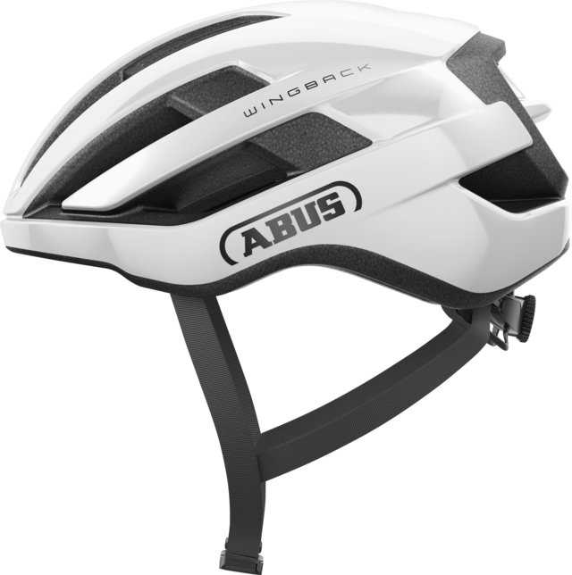 Abus Germany Šalmas Abus Wingback shiny baltas-L (57-61)