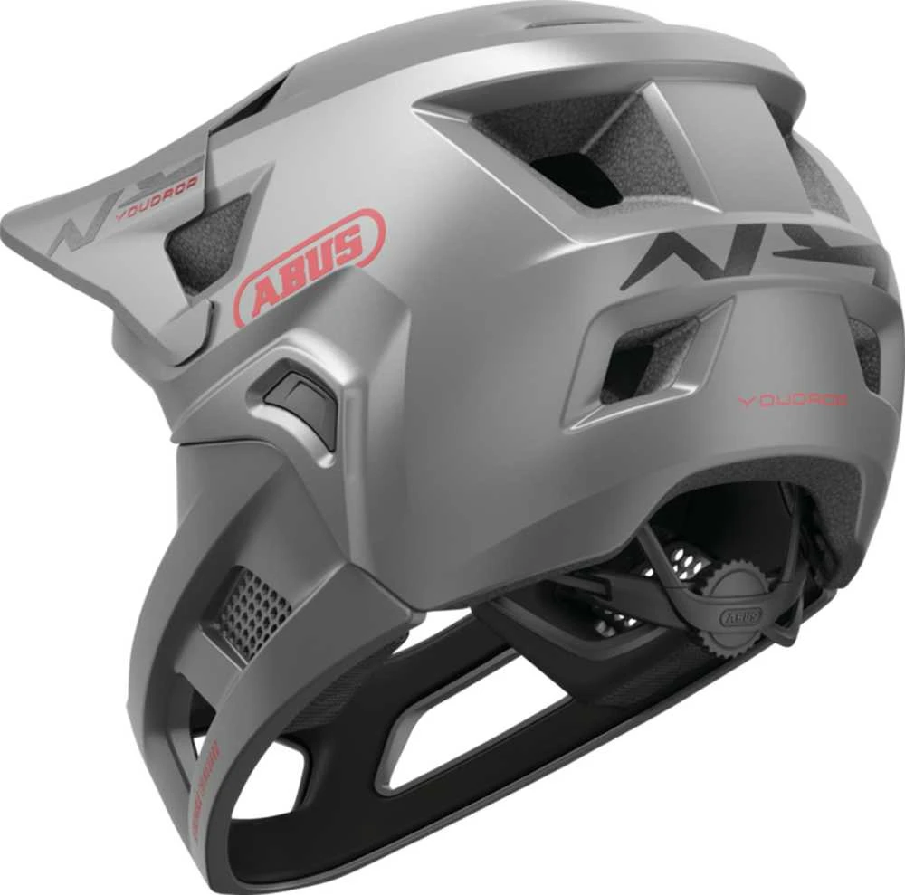Abus Germany Šalmas Abus YouDrop FF Ti sidabrinis-S (48-55)