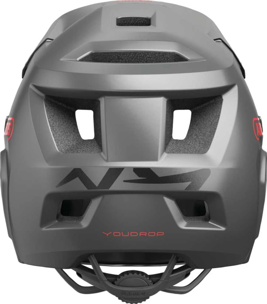 Abus Germany Šalmas Abus YouDrop FF Ti sidabrinis-S (48-55)