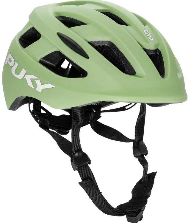 Šalmas PUKY retro žalias-48-55CM