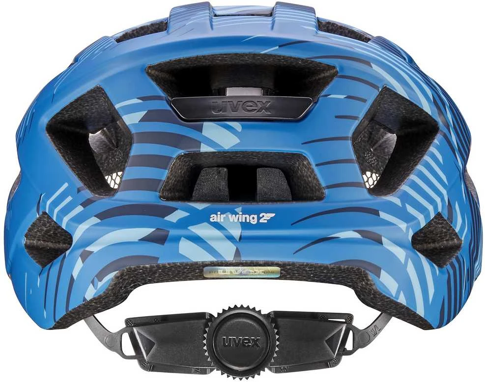 Šalmas Uvex air wing 2 cc dusk-bubble mėlynas matt-50-54CM