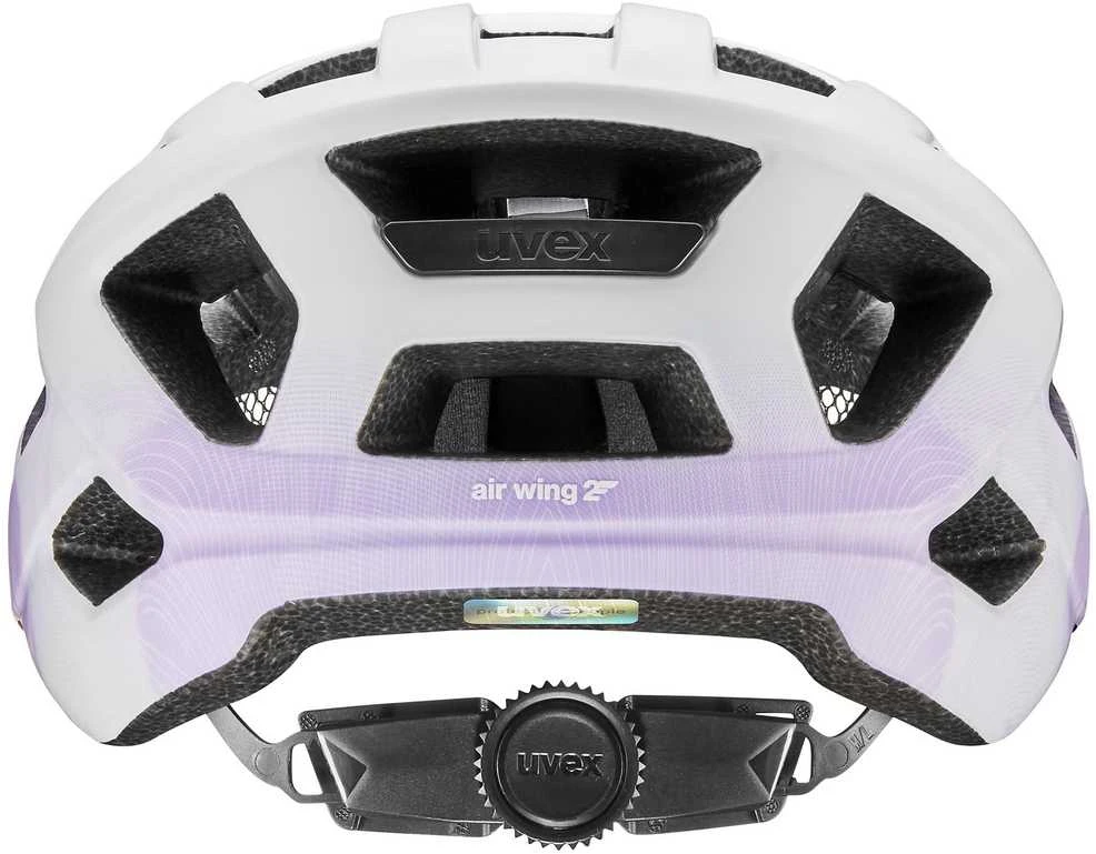 Šalmas Uvex air wing 2 cc lilac-baltas matt-50-54CM