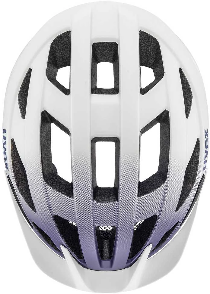 Šalmas Uvex air wing 2 cc lilac-baltas matt-50-54CM