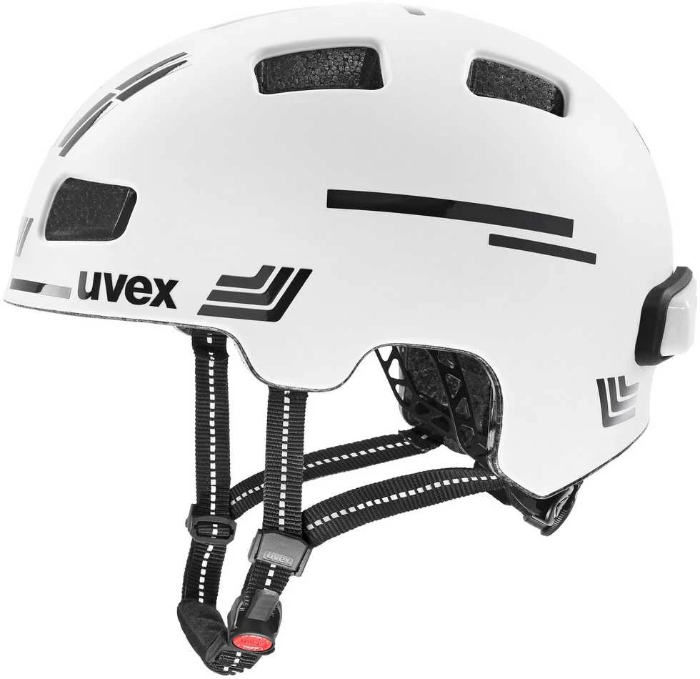 Šalmas Uvex city 4 reflexx baltas matt-55-58CM