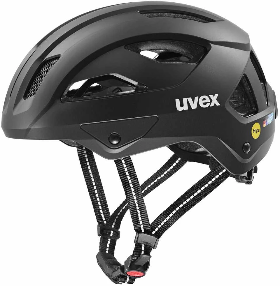 Šalmas Uvex city stride MIPS juodas matt-53-56CM