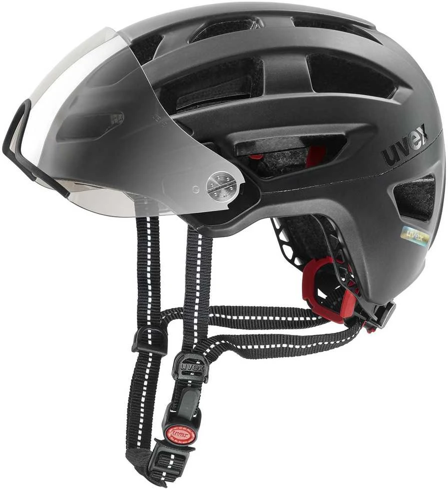 Šalmas Uvex finale visor juodas matt-52-57CM