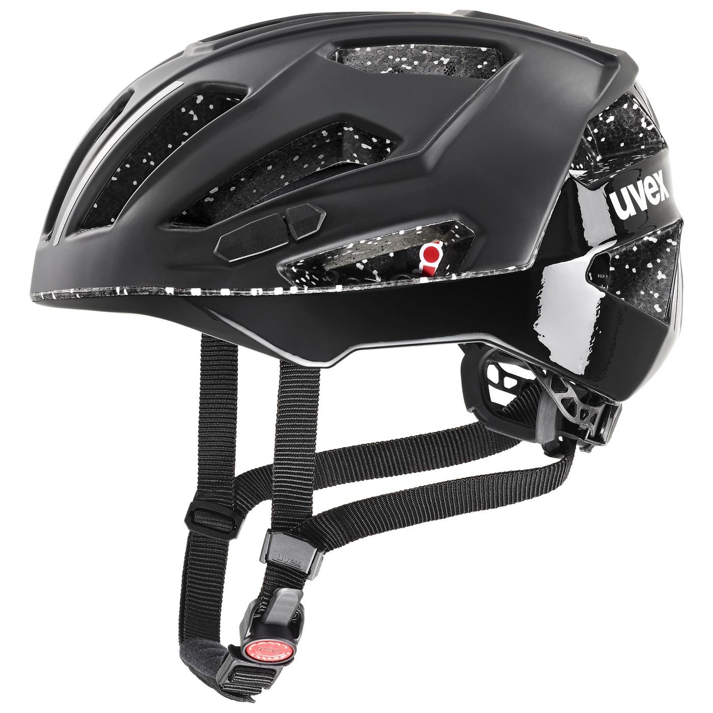 Šalmas Uvex gravel x juodas skyfall matt-52-57CM