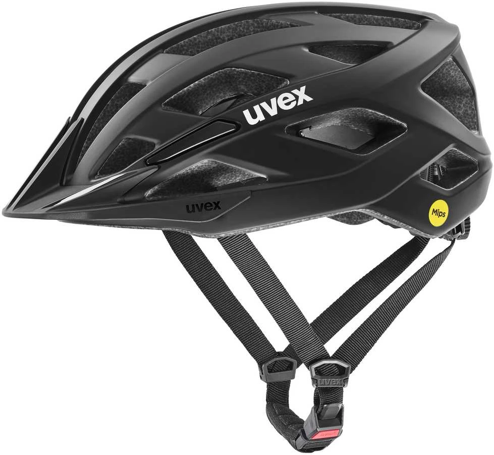 Šalmas Uvex i-vo 2 MIPS juodas matt-52-57CM